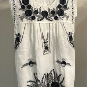 Bindu cotton linen dress. Size S. Never worn. Excellent condition.